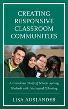 CREATING RESPONSIVE CLASSROOM COMMUNITP