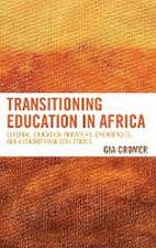 Cromer, G: Transitioning Education in Africa