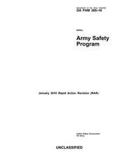 Department of the Army Pamphlet Da Pam 385-10 Safety