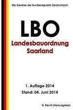 Landesbauordnung Saarland (Lbo)