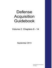 Defense Acquisition Guidebook Volume 2