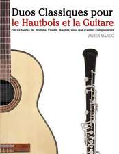 Duos Classiques Pour Le Hautbois Et La Guitare