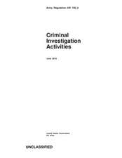 Army Regulation AR 195-2 Criminal Investigation Activities June 2014