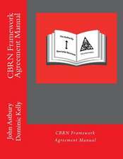 Cbrn Framework Agreement Manual