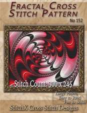 Fractal Cross Stitch Pattern No. 152