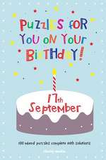 Puzzles for You on Your Birthday - 17th September