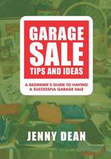 Garage Sale Tips and Ideas