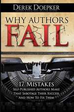 Why Authors Fail