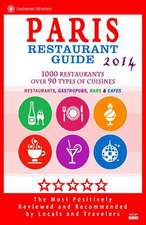 Paris Restaurant Guide 2014