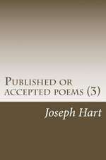 Published or Accepted Poems (3)