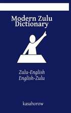 Modern Zulu Dictionary