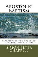 Apostolic Baptism