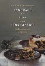 Language of Ruin and Consumption: On Lamenting and Complaining