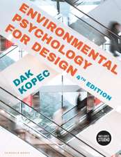 Environmental Psychology for Design