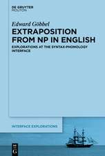 Extraposition from NP in English