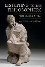 Listening to the Philosophers – Notes on Notes