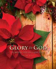 Glory to God Poinsettia Christmas Bulletin, Large (Pkg of 50)