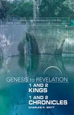 Genesis to Revelation