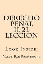 Derecho Penal 1l 2l Leccion