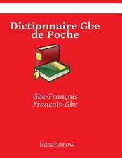 Dictionnaire GBE de Poche