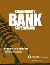 Community Bank Supervision Comptroller's Handbook