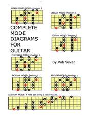 Complete Mode Diagrams for Guitar