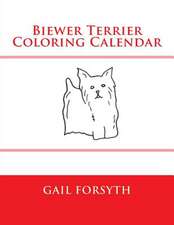 Biewer Terrier Coloring Calendar