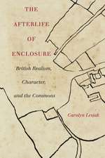 The Afterlife of Enclosure – British Realism, Character, and the Commons