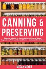 Canning and Preserving