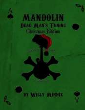 Mandolin Dead Man's Tuning Christmas Edition B&w