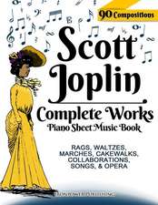 Scott Joplin Piano Sheet Music Book - Complete Works