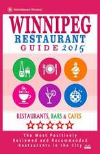 Winnipeg Restaurant Guide 2015