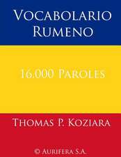 Vocabolario Rumeno