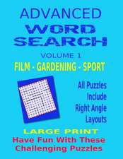 Advanced Word Search Large Print