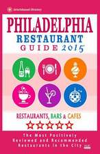 Philadelphia Restaurant Guide 2015