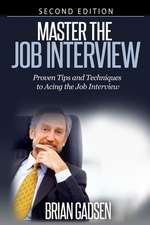 Master the Job Interview