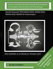 Komatsu S64d105/S6105m/S6d105/M 6137818200 Turbocharger Rebuild Guide and Shop M