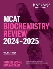 MCAT Biochemistry Review 2024-2025