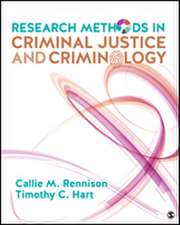 Research Methods in Criminal Justice and Criminology