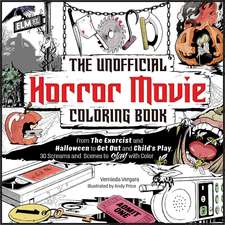 The Unofficial Horror Movie Coloring Book