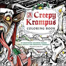 A Creepy Krampus Coloring Book