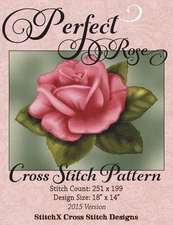 Perfect Rose Cross Stitch Pattern