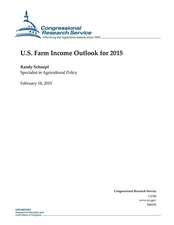 U.S. Farm Income Outlook for 2015