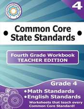 Fourth Grade Common Core Workbook - Teacher Edition