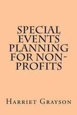 Special Events Planning for Non-Profits