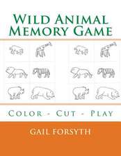 Wild Animal Memory Game