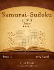 Samurai-Sudoku Luxus - Schwer - Band 8 - 255 Ratsel