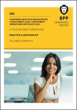 Bpp Learning Media: IOC IT In Investment Operations Syllabus
