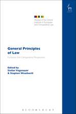 General Principles of Law: European and Comparative Perspectives