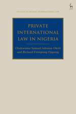 Private International Law in Nigeria